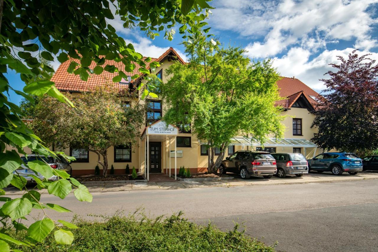 Hotel Zum Steinhof Bad Blankenburg Exteriör bild